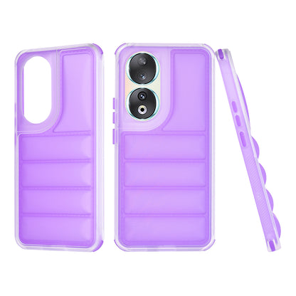 Puzdro pre Honor 90, Techsuit, Wave Shield, fialové