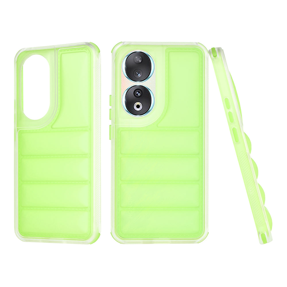Puzdro pre Honor 90, Techsuit, Wave Shield, Zelené