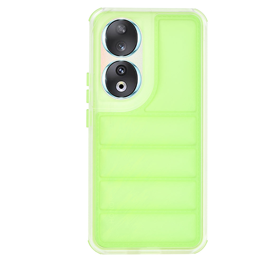 Puzdro pre Honor 90, Techsuit, Wave Shield, Zelené