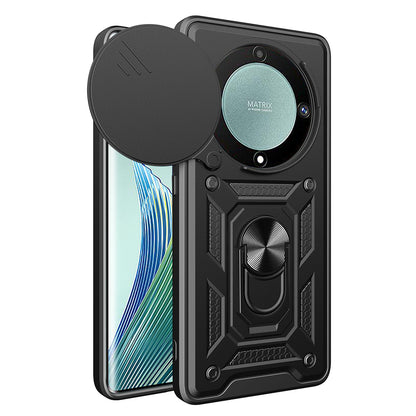 Puzdro pre Honor Magic5 Lite, Techsuit, CamShield, Čierne