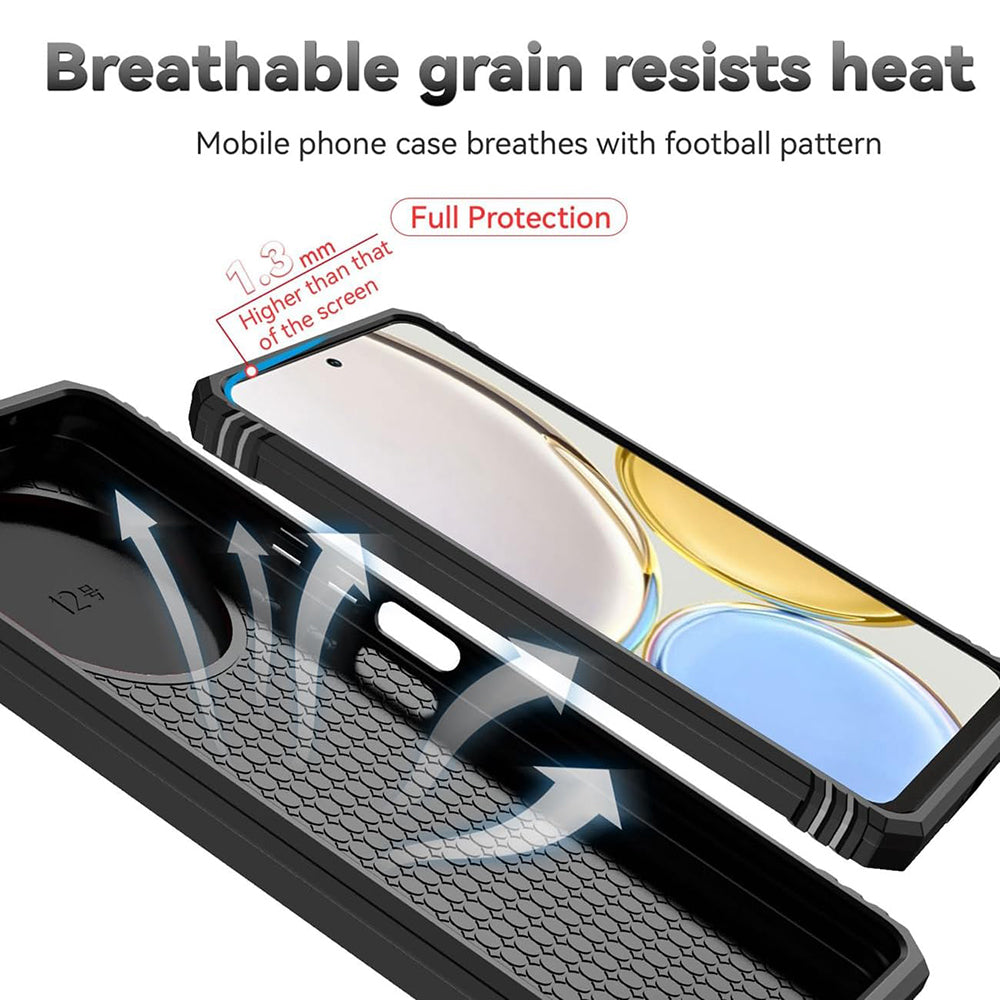 Puzdro pre Honor Magic5 Lite, Techsuit, CamShield, Čierne