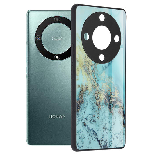 Puzdro pre Honor Magic5 Lite, Techsuit, Glaze, Bleu