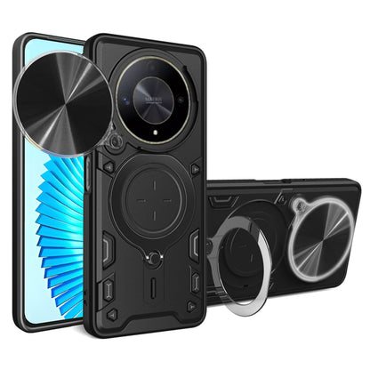 Puzdro pre Honor Magic6 Lite, Techsuit, CamGuard Pro, Čierne