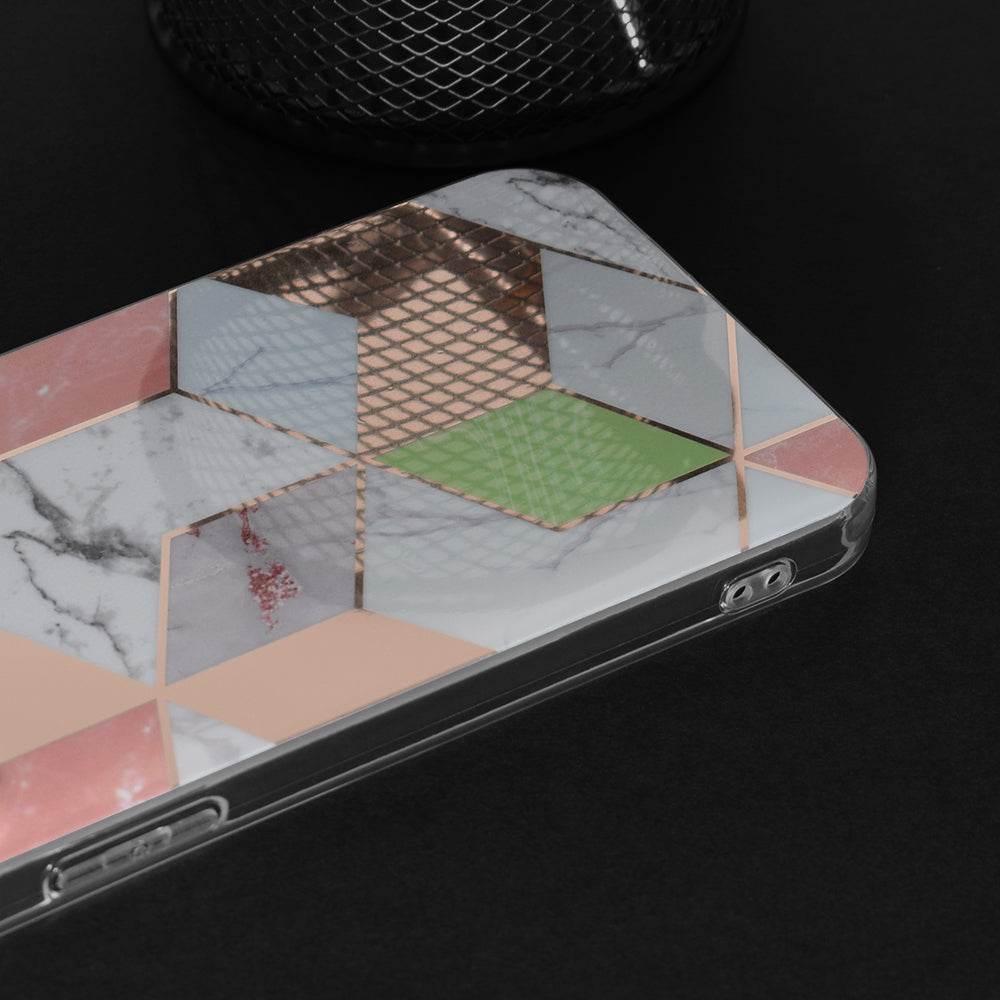 Puzdro pre Honor Magic6 Lite, Techsuit, Marble, fialové