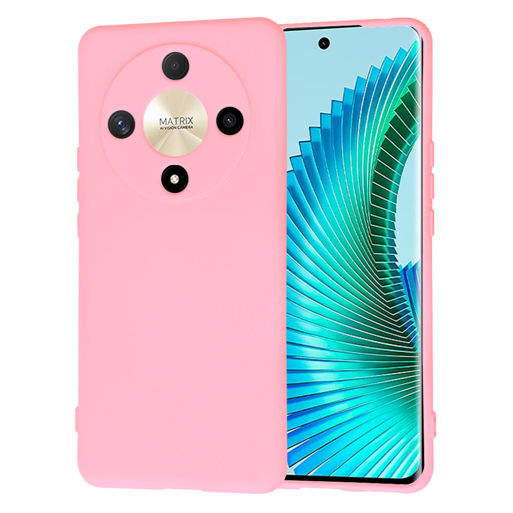 Obal na Honor Magic6 Lite, Techsuit, SoftFlex, svetloružový