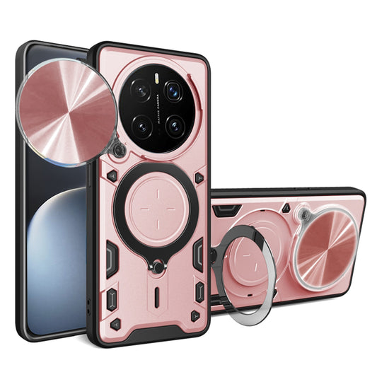 Puzdro pre Honor Magic7 Pro, Techsuit, CamGuard Pro, Ružovo-zlaté