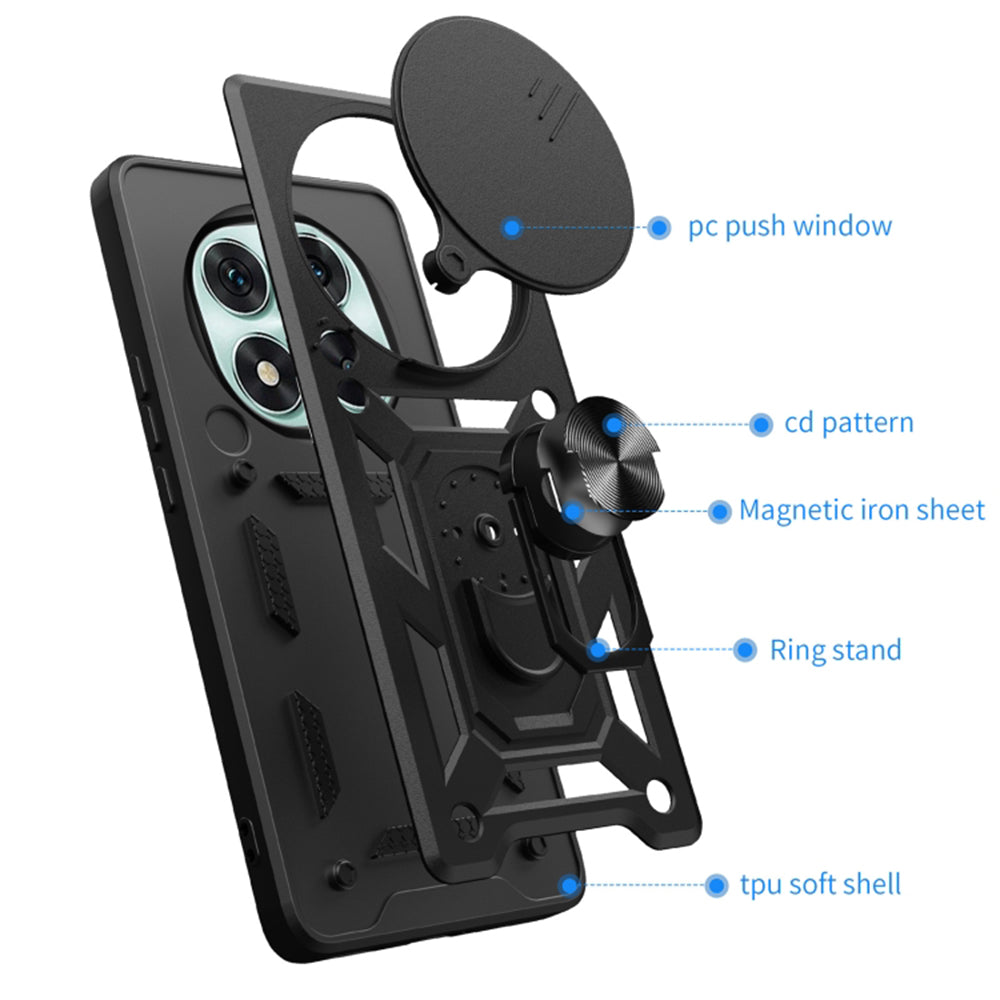 Puzdro pre Honor Magic7 Pro, Techsuit, CamShield, modré