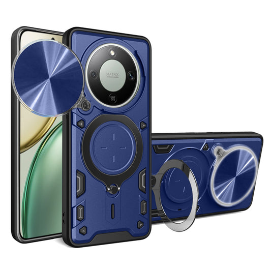 Puzdro pre Honor Magic8 Lite, Techsuit, CamGuard Pro, Modrá