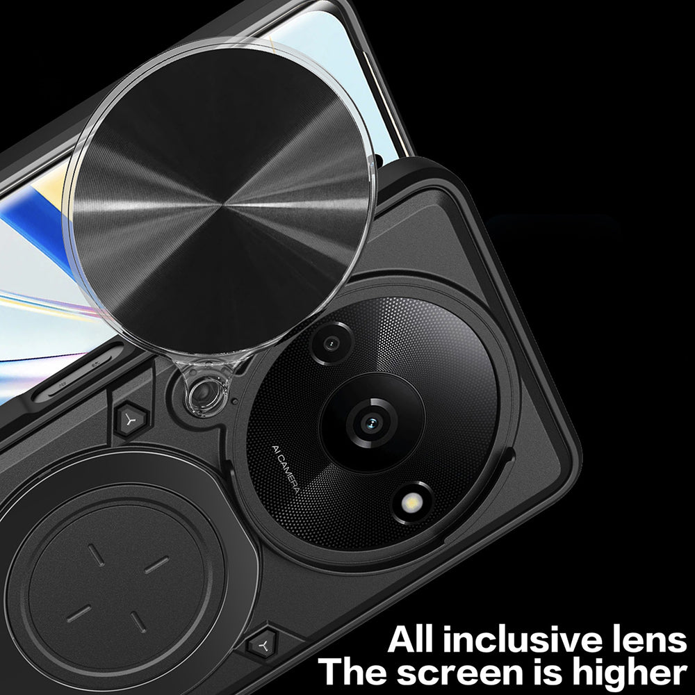 Puzdro pre Honor Magic8 Lite, Techsuit, CamGuard Pro, Fialové