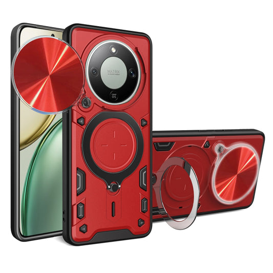 Puzdro pre Honor Magic8 Lite, Techsuit, CamGuard Pro, Ružové