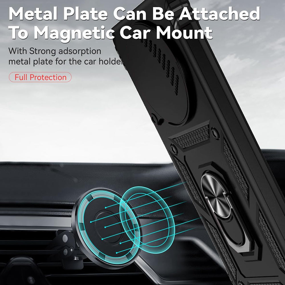 Puzdro pre Honor Magic8 Lite, Techsuit, CamShield, Zelené