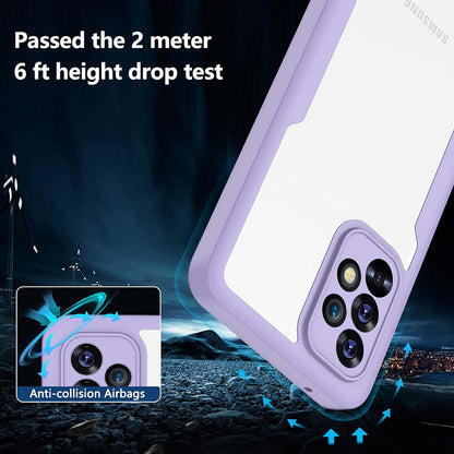 Puzdro pre Honor Magic8 Lite, Techsuit, ColorVerse 360, Fialové