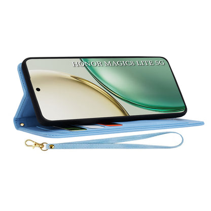 Puzdro pre Honor Magic8 Lite, Techsuit, FlipCraft, Modrá