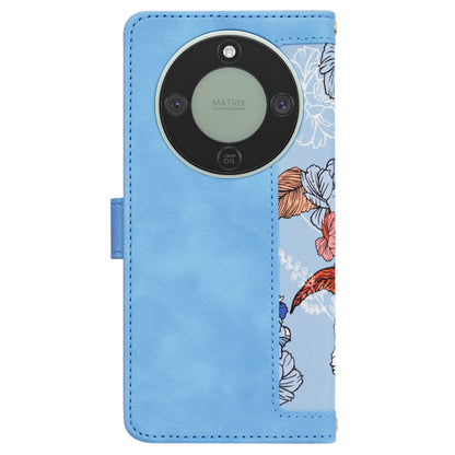 Puzdro pre Honor Magic8 Lite, Techsuit, FlipCraft, Modrá