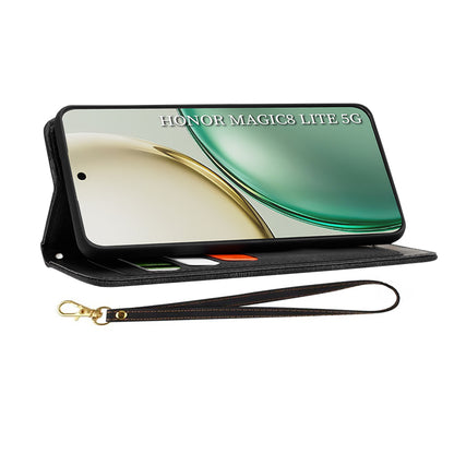 Puzdro pre Honor Magic8 Lite, Techsuit, FlipCraft, Čierne