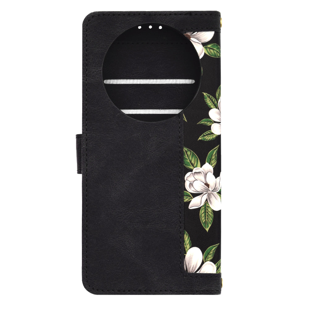 Puzdro pre Honor Magic8 Lite, Techsuit, FlipCraft, Čierne