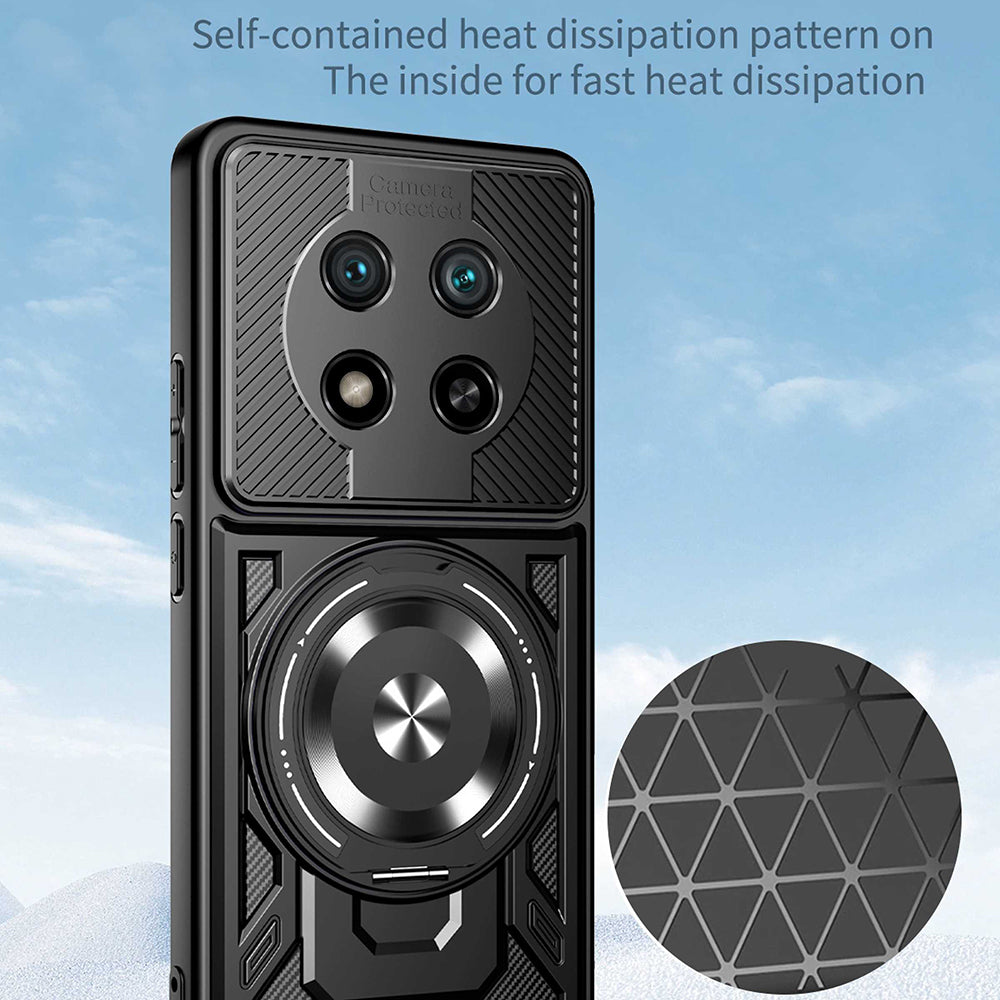 Puzdro pre Honor Magic8 Lite, Techsuit, RuggedCam, Mov