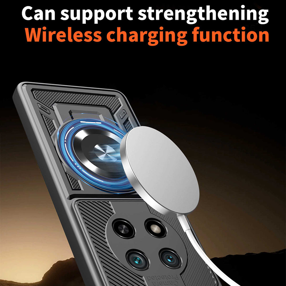 Puzdro pre Honor Magic8 Lite, Techsuit, RuggedCam, Čierne