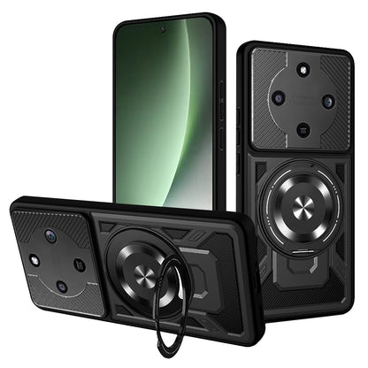 Puzdro pre Honor Magic8 Lite, Techsuit, RuggedCam, Čierne