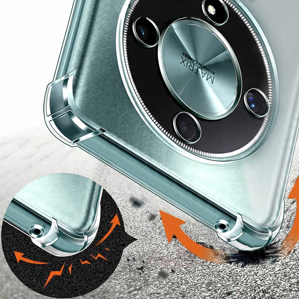 Puzdro pre Honor Magic8 Lite, Techsuit, Shockproof Clear, Transparent