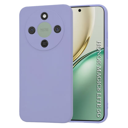 Puzdro pre Honor Magic8 Lite, Techsuit, SoftFlex, Svetlofialové