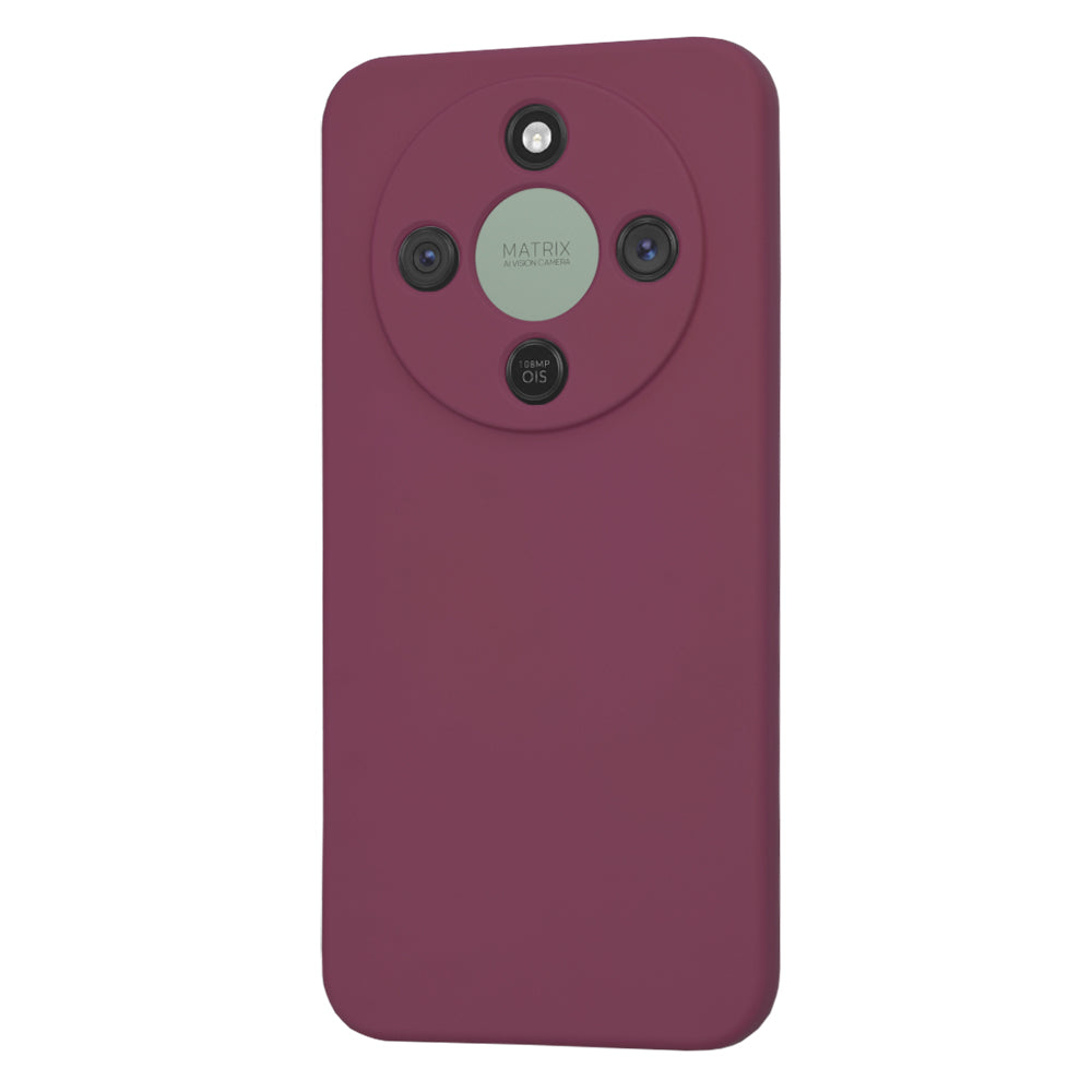 Case for Honor Magic8 Lite, Techsuit, SoftFlex, Burgundy