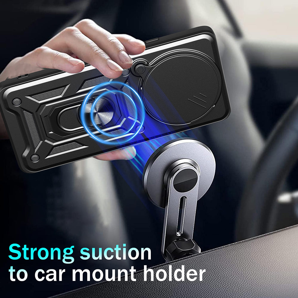 Puzdro pre Honor Magic8 Pro, Techsuit, CamShield, Zelené