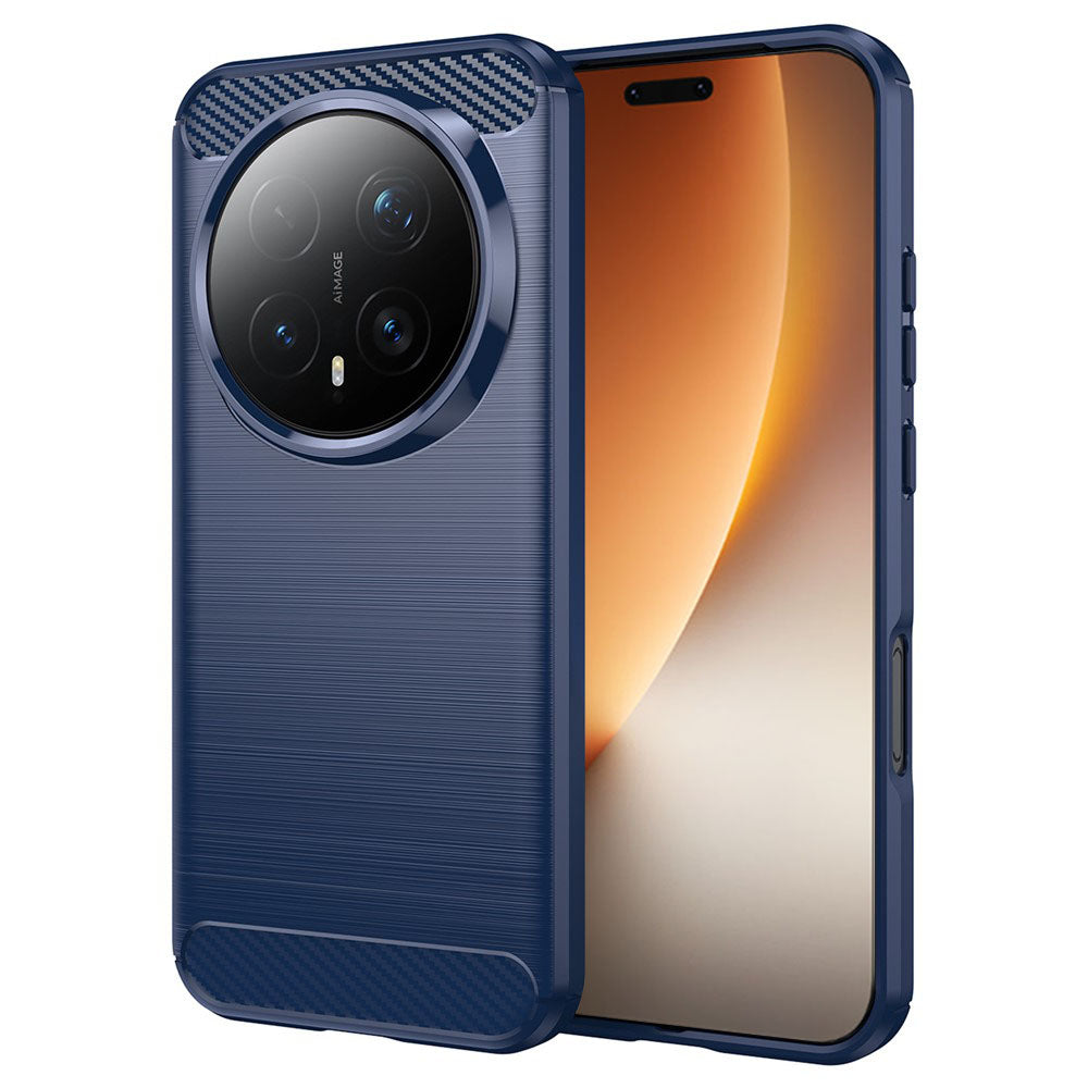 Puzdro pre Honor Magic8 Pro, Techsuit, Carbon, Modrá