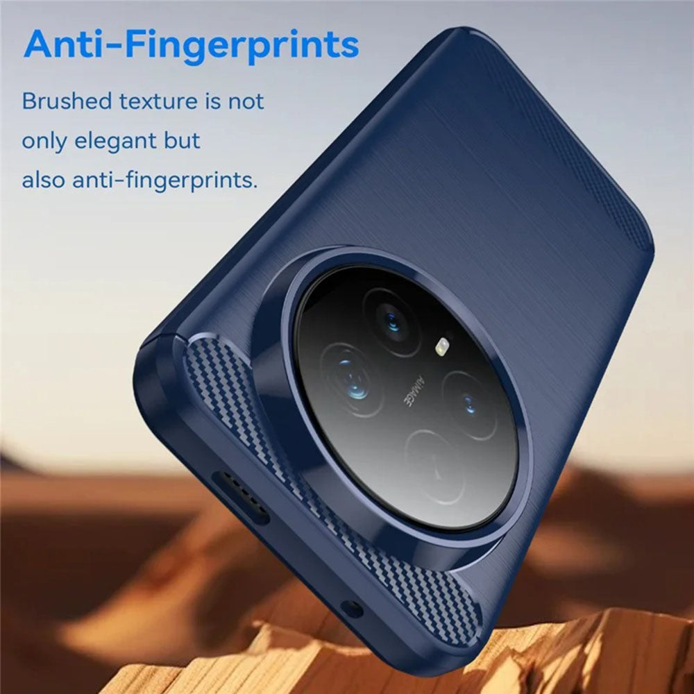 Puzdro pre Honor Magic8 Pro, Techsuit, Carbon, Modrá