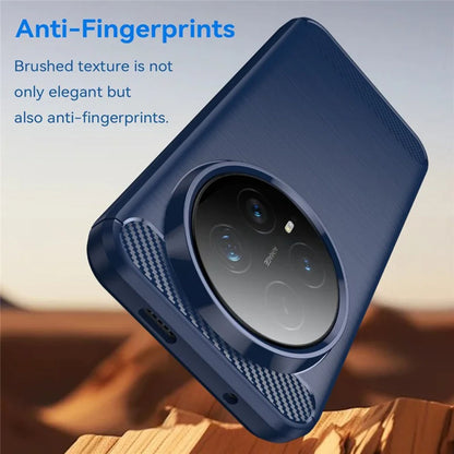 Puzdro pre Honor Magic8 Pro, Techsuit, Carbon, Modrá