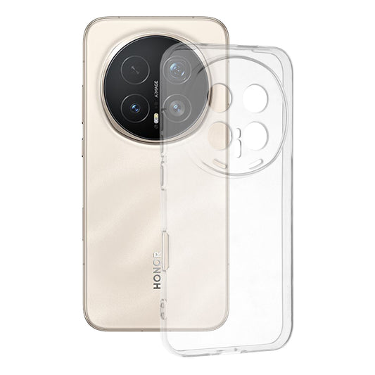 Puzdro pre Honor Magic8 Pro, Techsuit, Priehľadné, Transparentné