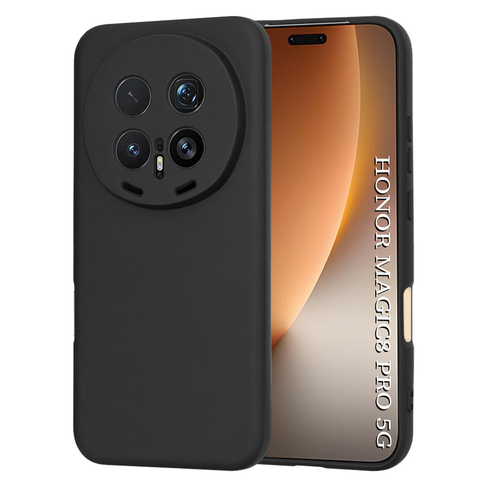 Puzdro pre Honor Magic8 Pro, Techsuit, SoftFlex, Čierne