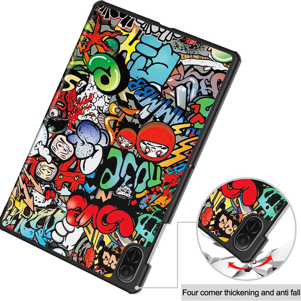 Obal na Honor Pad X8a, Techsuit, FoldPro Urban Vibe, viacfarebný