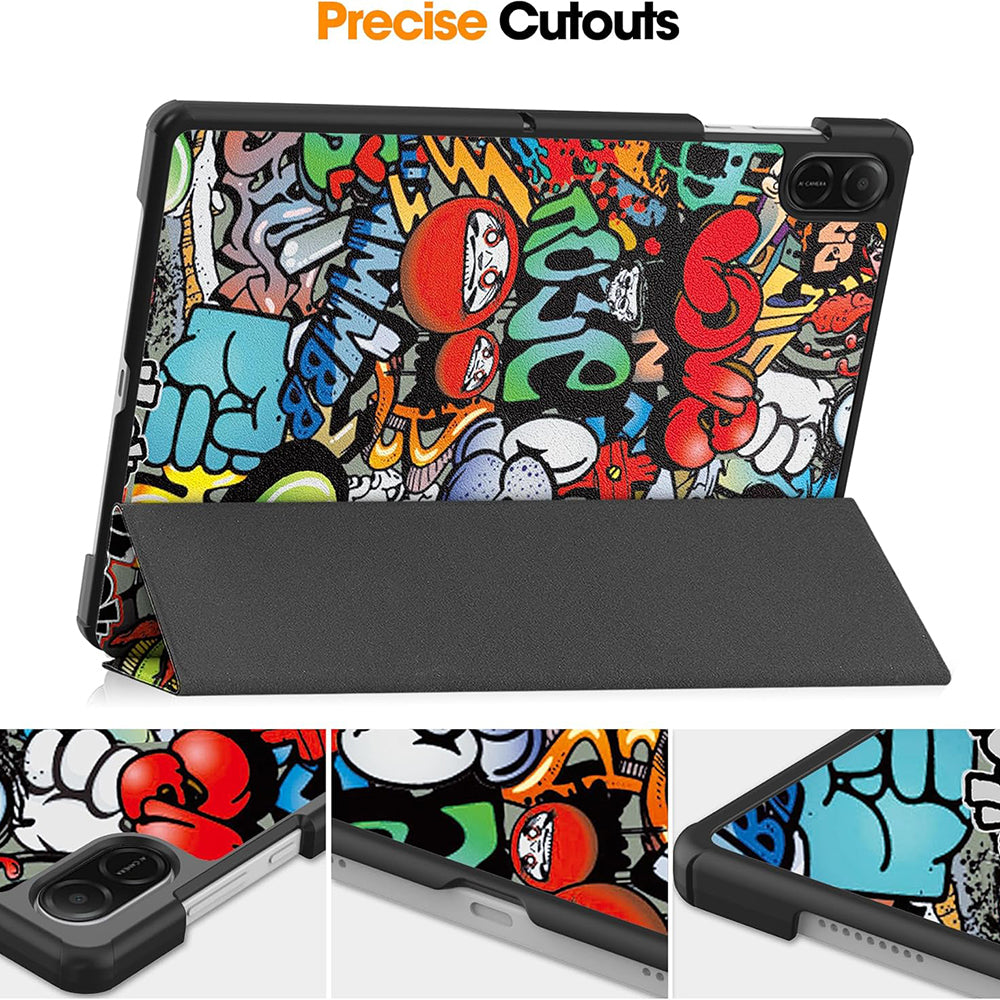 Obal na Honor Pad X8a, Techsuit, FoldPro Urban Vibe, viacfarebný
