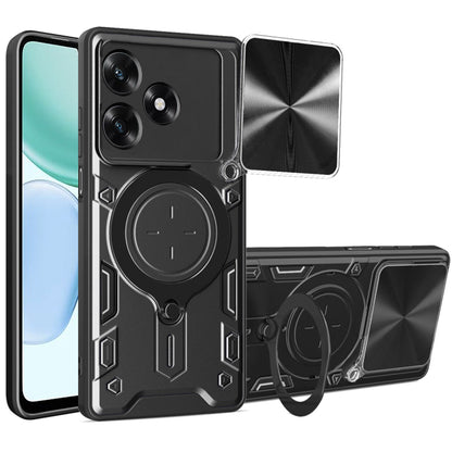 Puzdro pre Honor X5c Plus, Techsuit, CamGuard Pro, Čierne