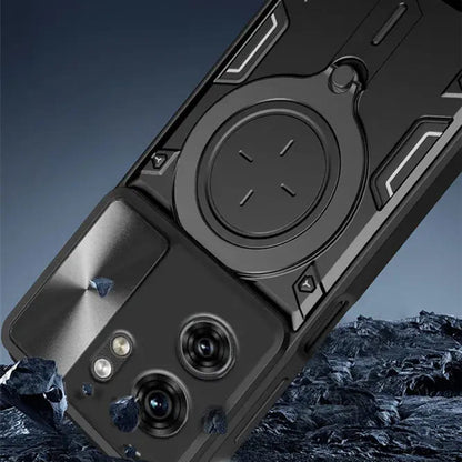 Puzdro pre Honor X5c Plus, Techsuit, CamGuard Pro, Čierne