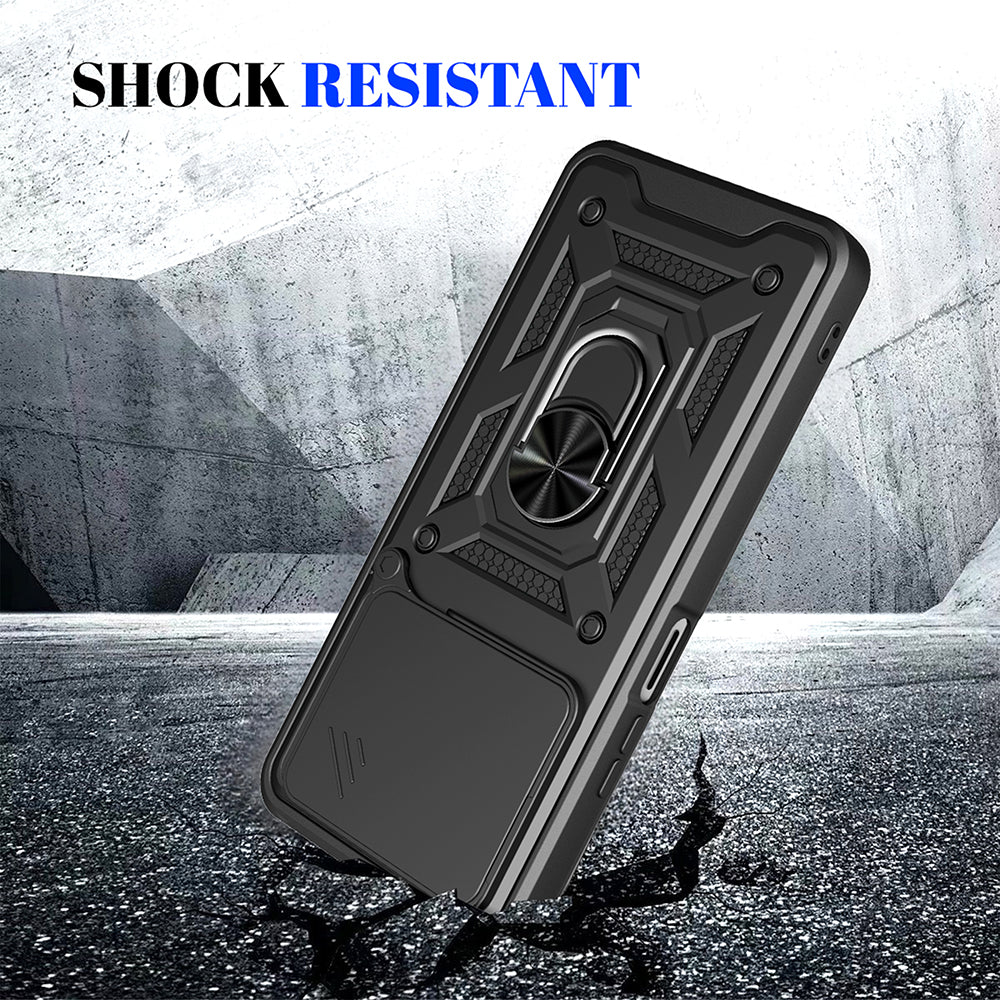 Case for Honor X5c Plus, Techsuit, CamShield, Gold