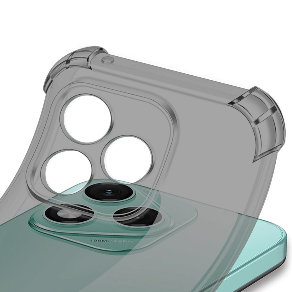 Puzdro pre Honor X5c Plus, Techsuit, Shockproof Clear, Čierne