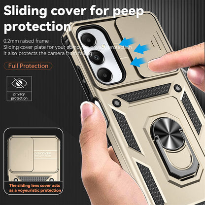 Puzdro pre Honor X6a, Techsuit, CamShield, Zlaté