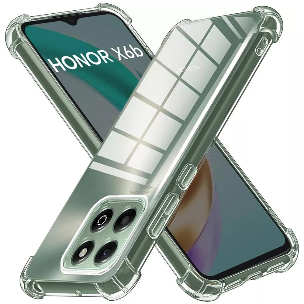 Obal na Honor X6b, Techsuit, nárazuvzdorný priehľadný, transparentný