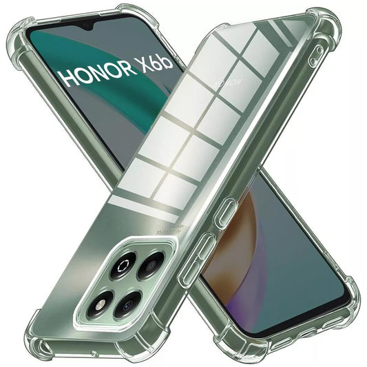 Obal na Honor X6b, Techsuit, nárazuvzdorný priehľadný, transparentný