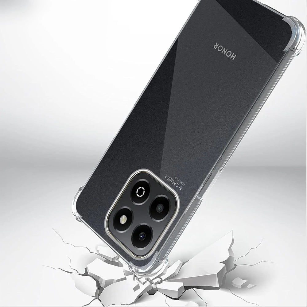 Obal na Honor X6b, Techsuit, nárazuvzdorný priehľadný, transparentný