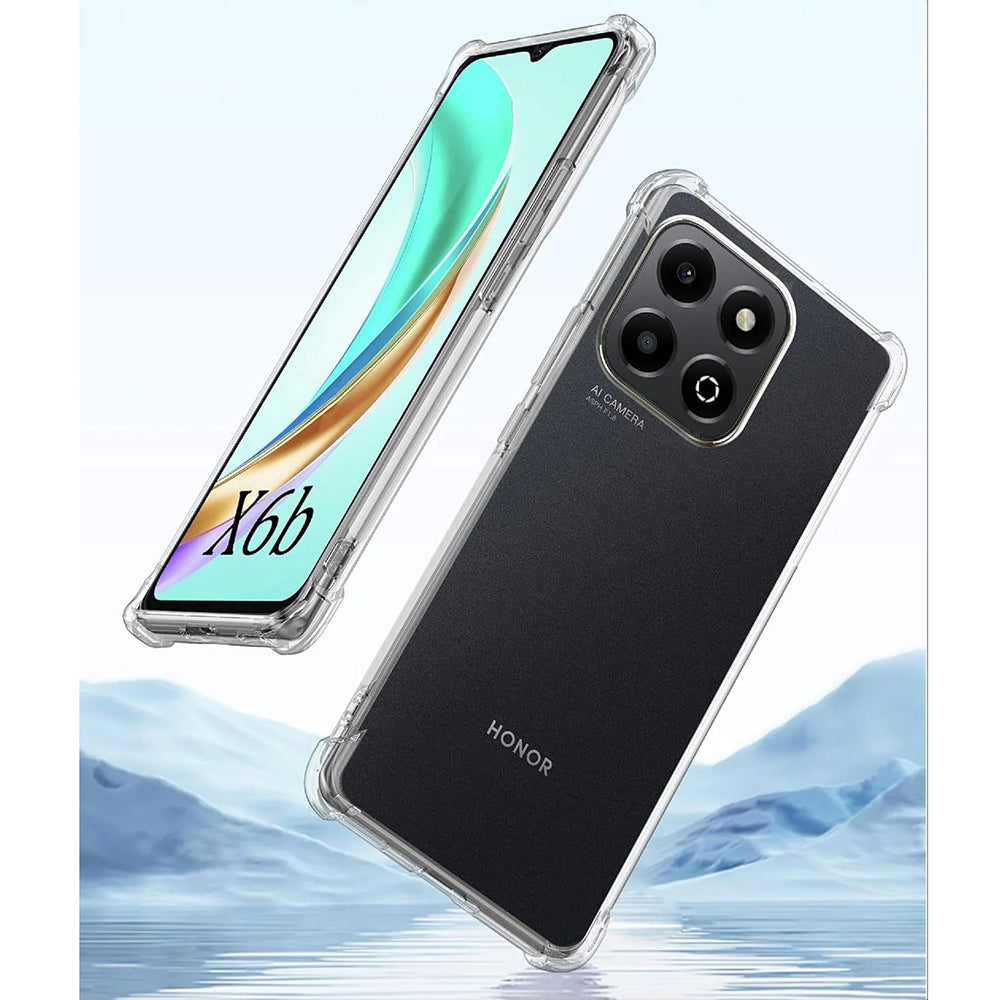 Obal na Honor X6b, Techsuit, nárazuvzdorný priehľadný, transparentný