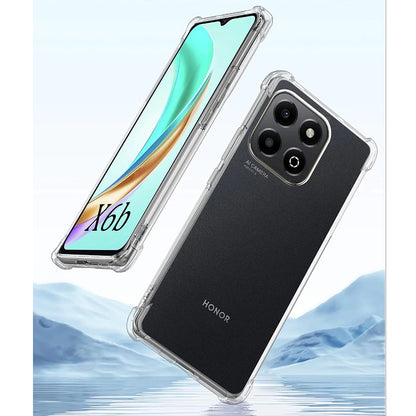 Obal na Honor X6b, Techsuit, nárazuvzdorný priehľadný, transparentný