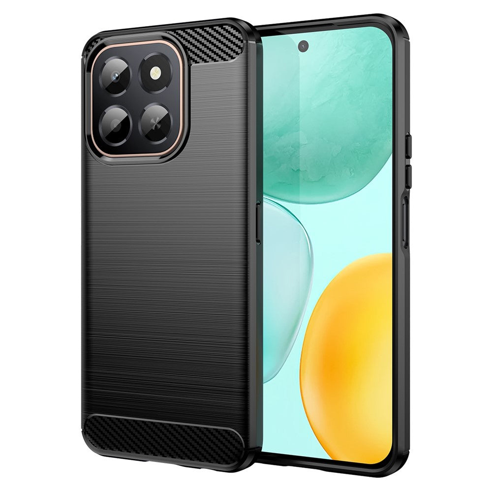 Puzdro pre Honor X6c, Techsuit, Karbón, Čierne