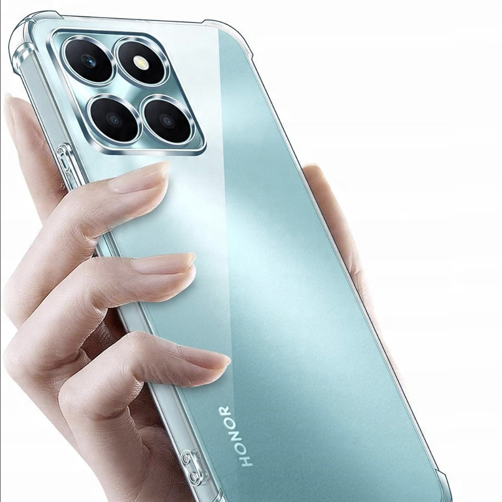 Obal na Honor X6c, Techsuit, nárazuvzdorný priehľadný, transparentný