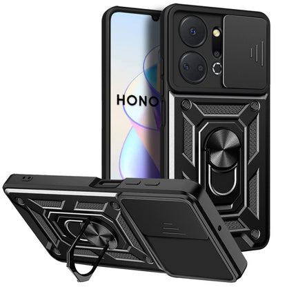 Puzdro pre Honor X7a, Techsuit, CamShield, Čierne