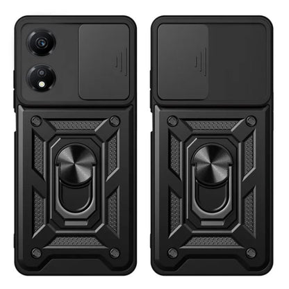 Puzdro pre Honor X7b 5G / 90 Smart / X7b 4G, Techsuit, CamShield, Čierne