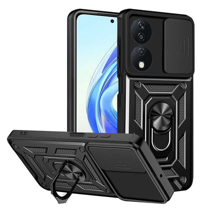 Puzdro pre Honor X7b 5G / 90 Smart / X7b 4G, Techsuit, CamShield, Čierne