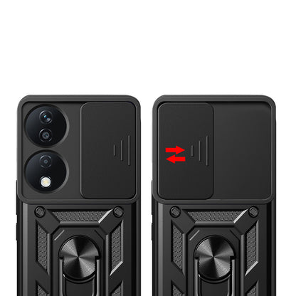 Puzdro pre Honor X7b 5G / 90 Smart / X7b 4G, Techsuit, CamShield, Zelené